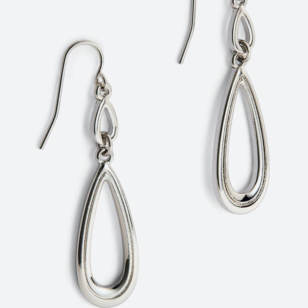 Marlyn Schiff Violet Teardrop Earring
